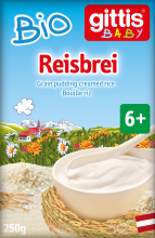 Verpackung: gittis Bio Reisbrei - 250g