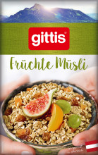 Verpackung: Früchte Müsli 450 g